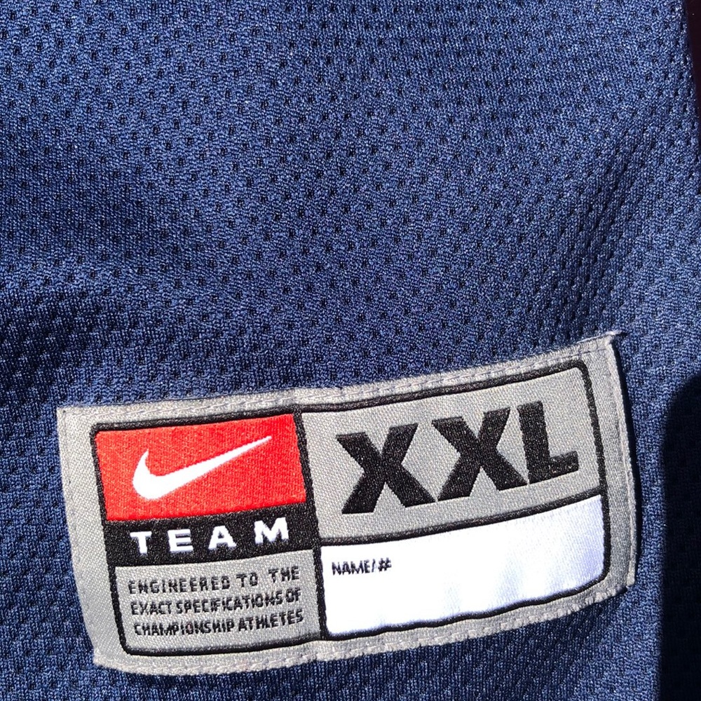 Jay Buckley Lacrosse Wisconsin Nike Baseball Shirt - Picture 2 of 4